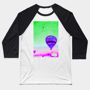 Neon Balloon No. 2 Baseball T-Shirt